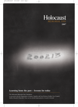 Learning from the past ~ lessons for today