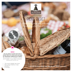 picnic basket - Au Flan Breton