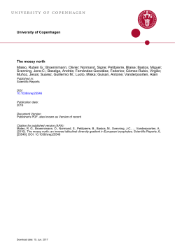 univERsity oF copEnhAGEn