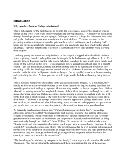 I was on a panel discussion with Fred Hargadon, the retired former