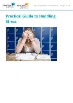 Practical Guide to Handling Stress