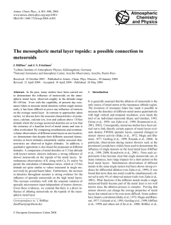 The mesospheric metal layer topside