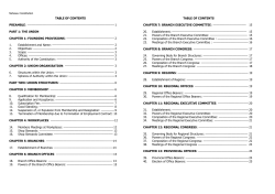 Nehawu Constitution - the aims and objectives of nehawu
