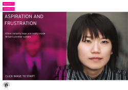 ASPIRATION AND FRUSTRATION