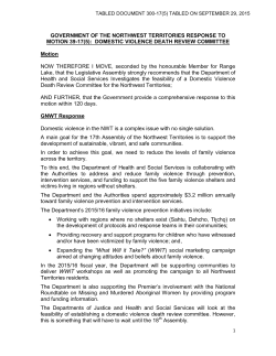 Domestic Violence Death Review Committee