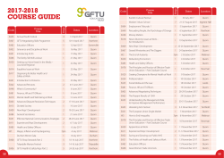 2017-2018 course guide