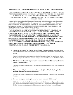 PLEASE REFER TO PAGES 141 to 144 OF THE REGISTRATION