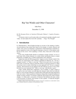 Rip Van Winkle and Other Characters