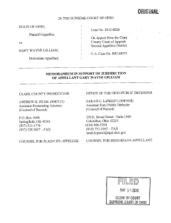 IF LED - Ohio Supreme Court