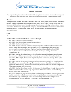 American Abolitionists - Database of K