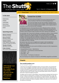 The Shuttle - Abbotsleigh