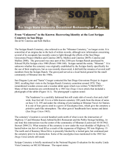 From &ldquo;Unknown&rdquo; to the Known