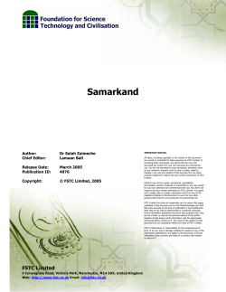 Samarkand - Muslim Heritage
