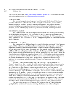 (1910-2003), Papers, 1931-1992, (C2579)