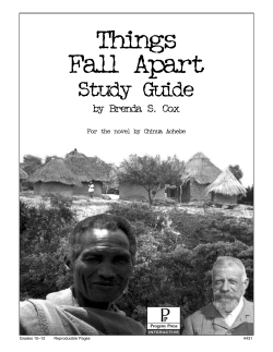 Things Fall Apart - Rainbow Resource