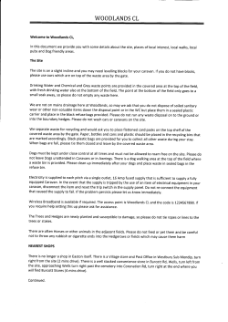 PDF - Woodlands CL Somerset