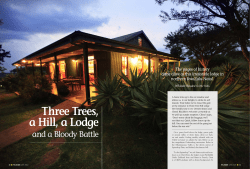 Wildside - Three Tree Hill Lodge