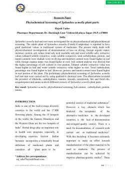 Full Paper - International Journal of Pharmaceutical Erudition