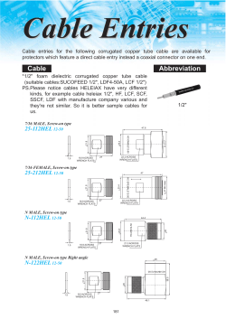Cable Abbreviation