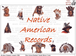 Native American Help Guide