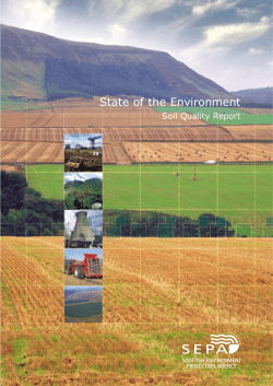 State of the Environment: Soil Quality Report