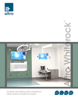 Datasheet for Altro Whiterock