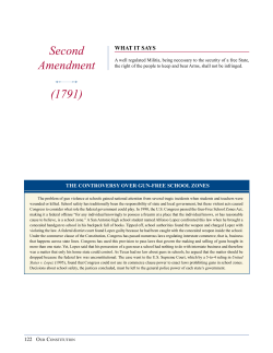 Second Amendment - Annenberg Classroom