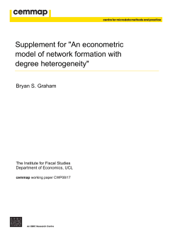 Supplement for CWP 08/17