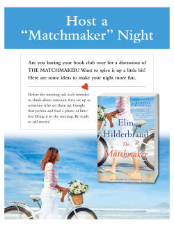 Host a - Elin Hilderbrand