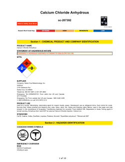 Calcium Chloride Anhydrous