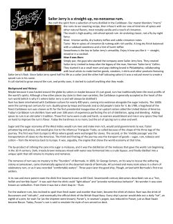 Sailor Jerry is a straight-up, no-nonsense rum.