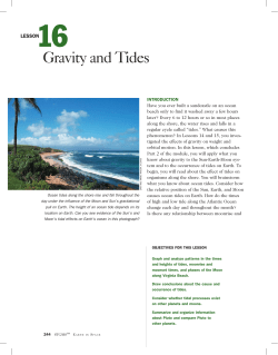 Gravity and Tides