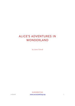alice`s adventures in wonderland