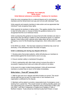 It is fully understood that individual union members can decide not to