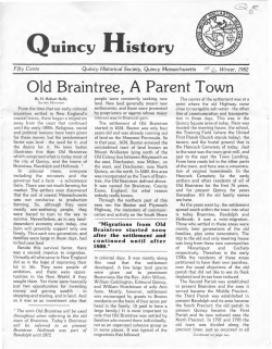 Old Brair - Thomas Crane Public Library