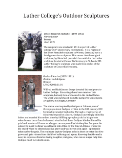Luther College`s Outdoor Sculptures