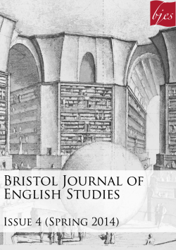 De Kooning, O`Hara, Prynne - Bristol Journal of English Studies