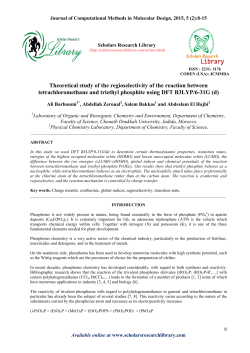 Theoretical study of the regioselectivity of the reaction between