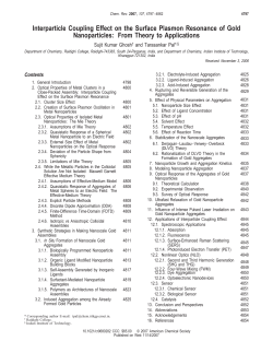Interparticle Coupling Effect on the Surface