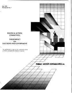 Political Action COmmittees