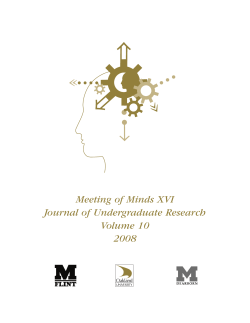 MOM Journal, Volume 10, 2008