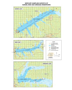 MERCURY SAMPLING SURVEYS OF SARDIS, ENID AND