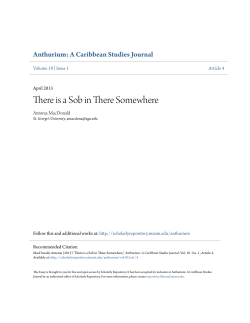 There is a Sob in There Somewhere