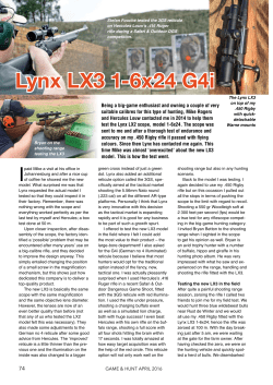 Lynx LX3 1-6x24 G4i