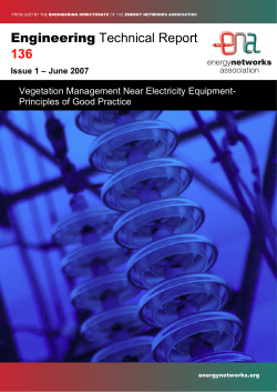 ENA ETR 136 Issue 1 - Energy Networks Association