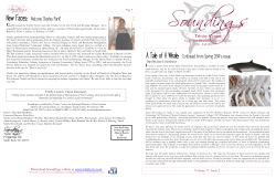 Soundings Newsletter - Fall 2015