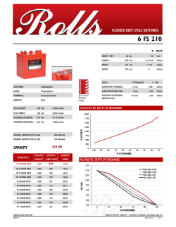 6 FS 210 - Rolls Battery