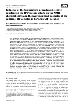 Influence of the temperature-dependent dielectric constant on the H