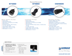 ST300 ST850 CS4500 - Airmar Technology Corporation