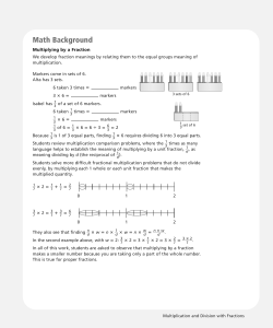 Math Background
